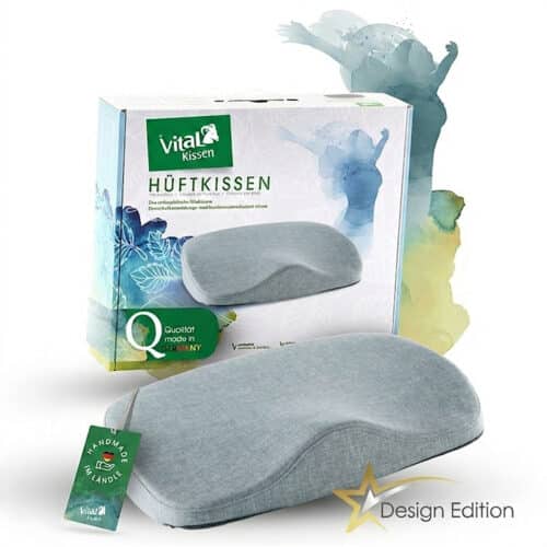 VitaL Hüftkissen Premium Leinenoptik