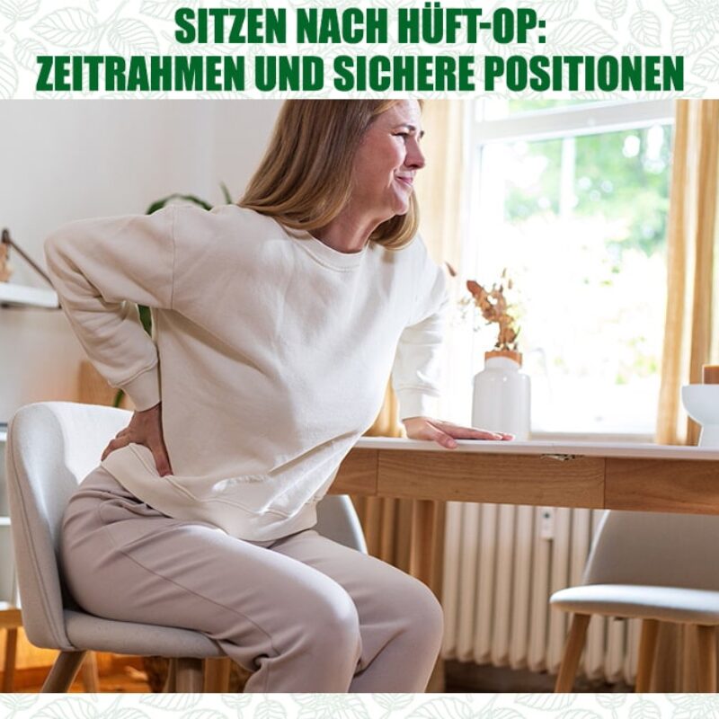 Wie lange darf ich nach Hft OP sitzen? Zeitrahmen & Tipps