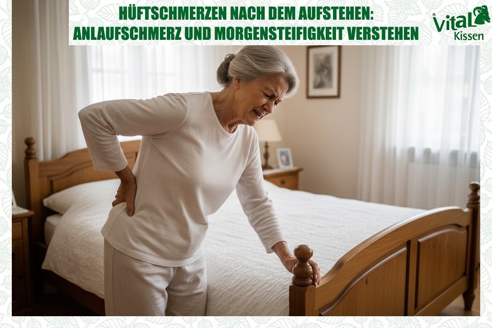 Hüftschmerzen nach dem Aufstehen: Anlaufschmerz und Morgensteifigkeit verstehen