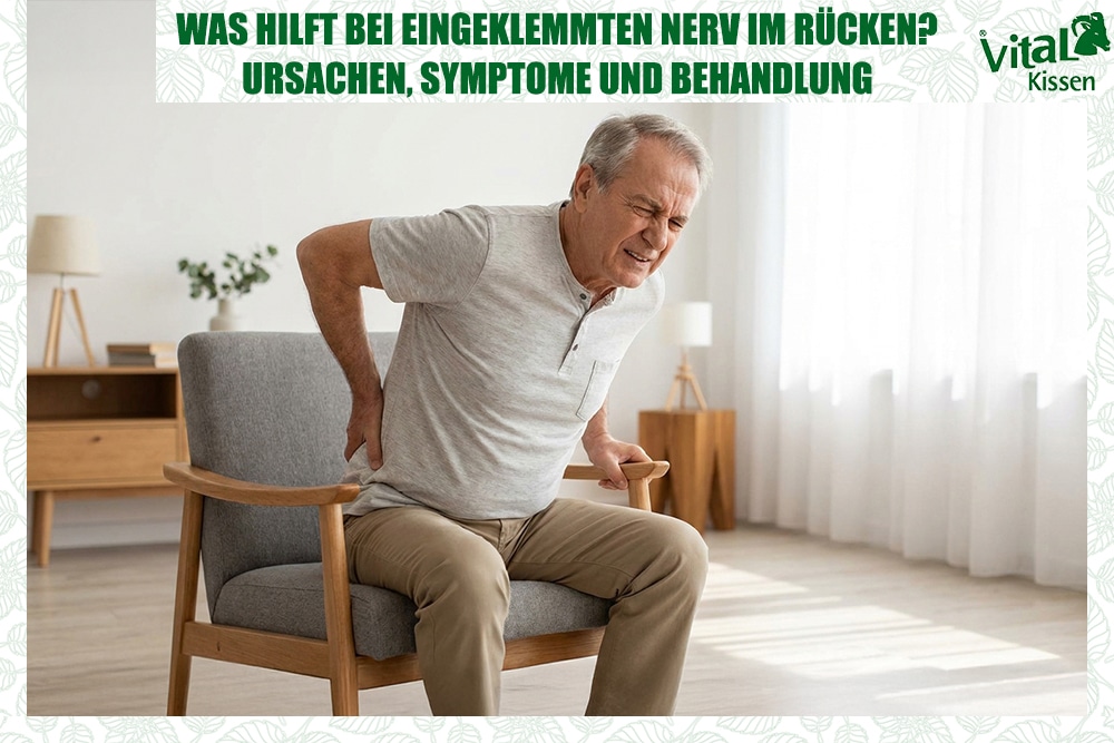 Was hilft bei eingeklemmten Nerv im Rücken? Ursachen, Symptome und Behandlung