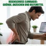 Hexenschuss (Lumbago): Gründe, Anzeichen und Hilfsmittel