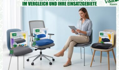 Orthopädische Sitzkissen: 10 Typen im Vergleich und ihre Einsatzgebiete