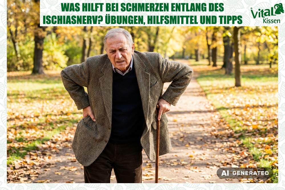 Was hilft bei Schmerzen entlang des Ischiasnerv? Übungen, Hilfsmittel und Tipps