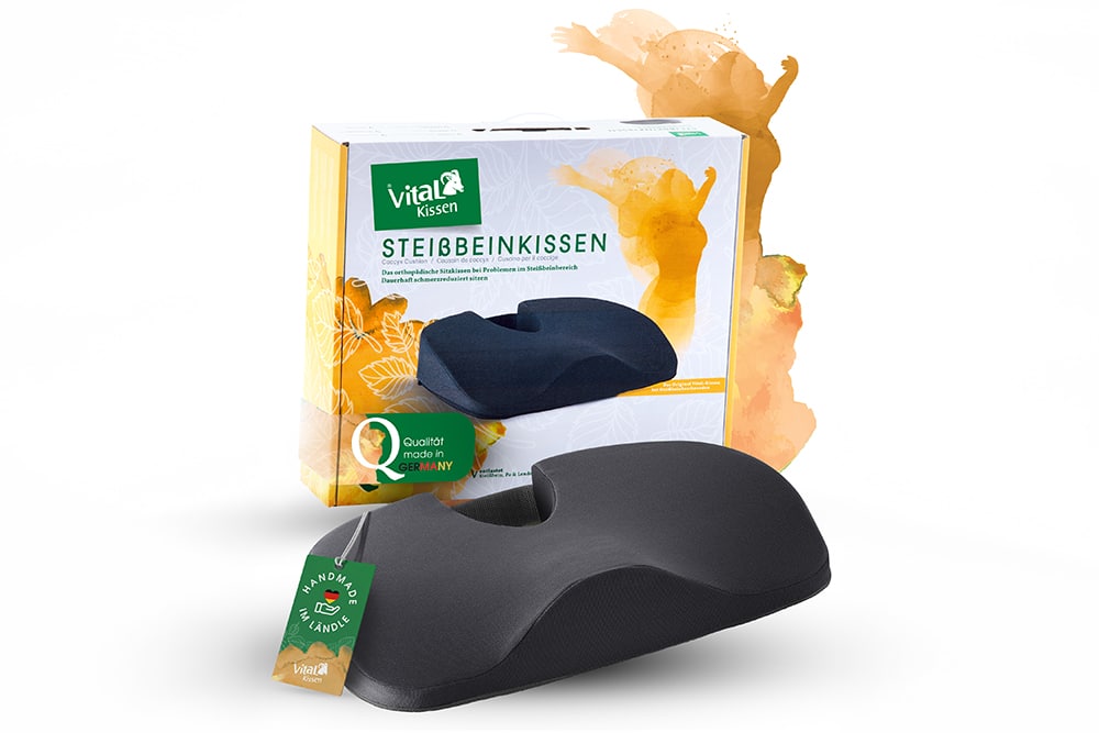 Ergonomisches Steißbeinkissen zur Druckentlastung
