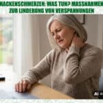 Nackenschmerzen: Was tun? Maßnahmen zur Linderung von Verspannungen