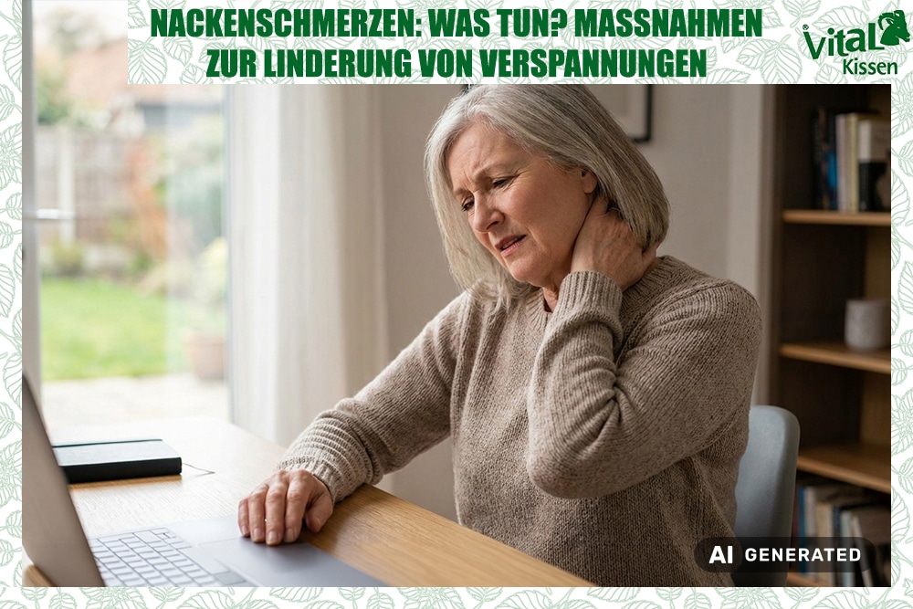 Nackenschmerzen: Was tun? Maßnahmen zur Linderung von Verspannungen